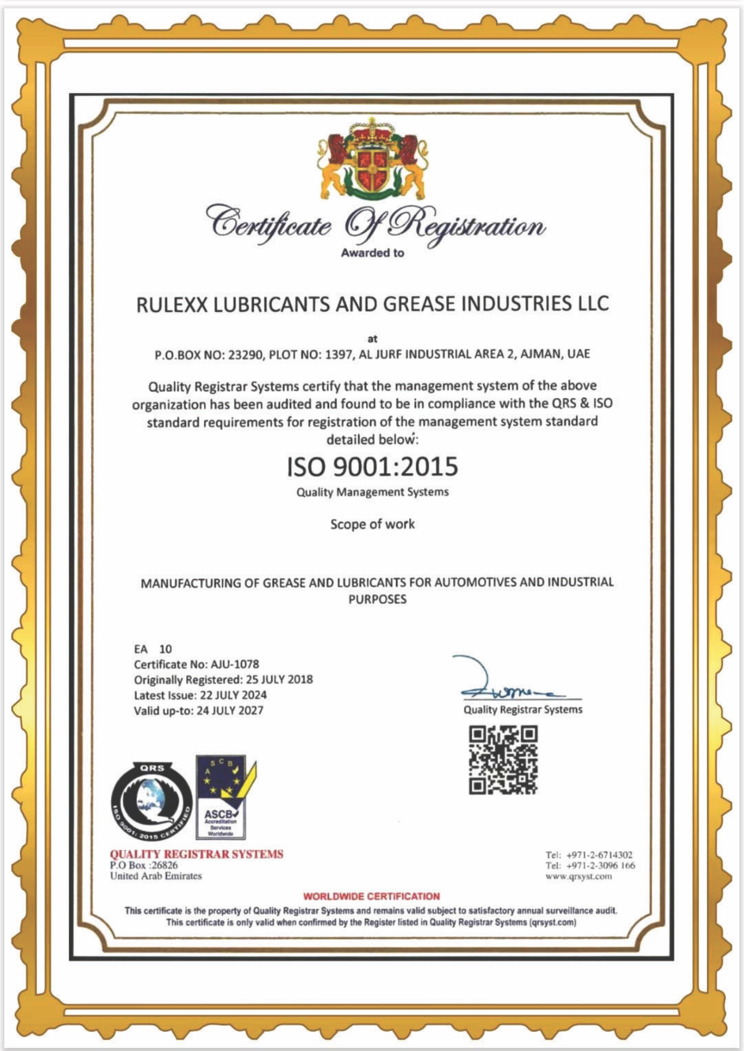ISO 9001:2015